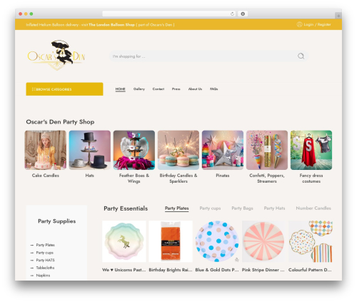 Elessi Theme WordPress theme - oscarsden.com