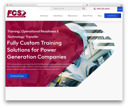 fx theme WordPress - fossilconsulting.com