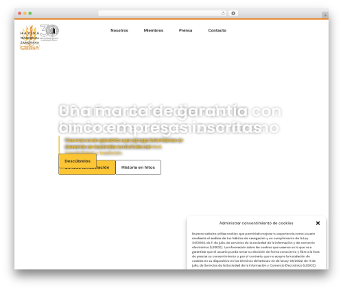 Hello Elementor WP theme - harinatradicionalzamorana.com