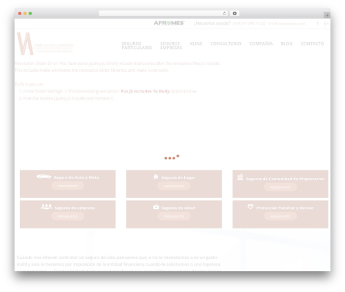 InsuRel WordPress theme - varelayayala.com