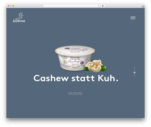 licorne WordPress theme - lalicorne.de
