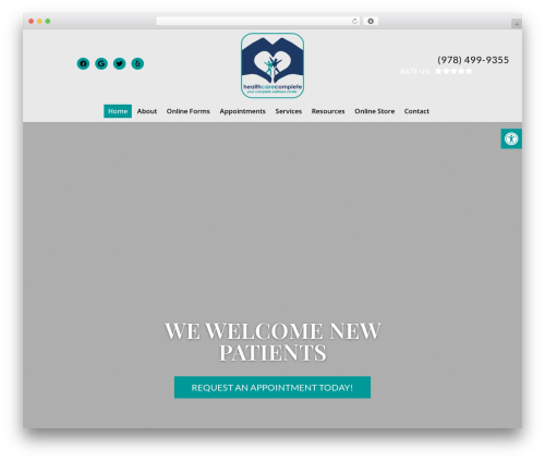 Parent Theme WordPress theme - healthcarecomplete.com