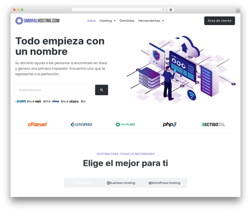 Phox host WordPress plugin - umbralhosting.com
