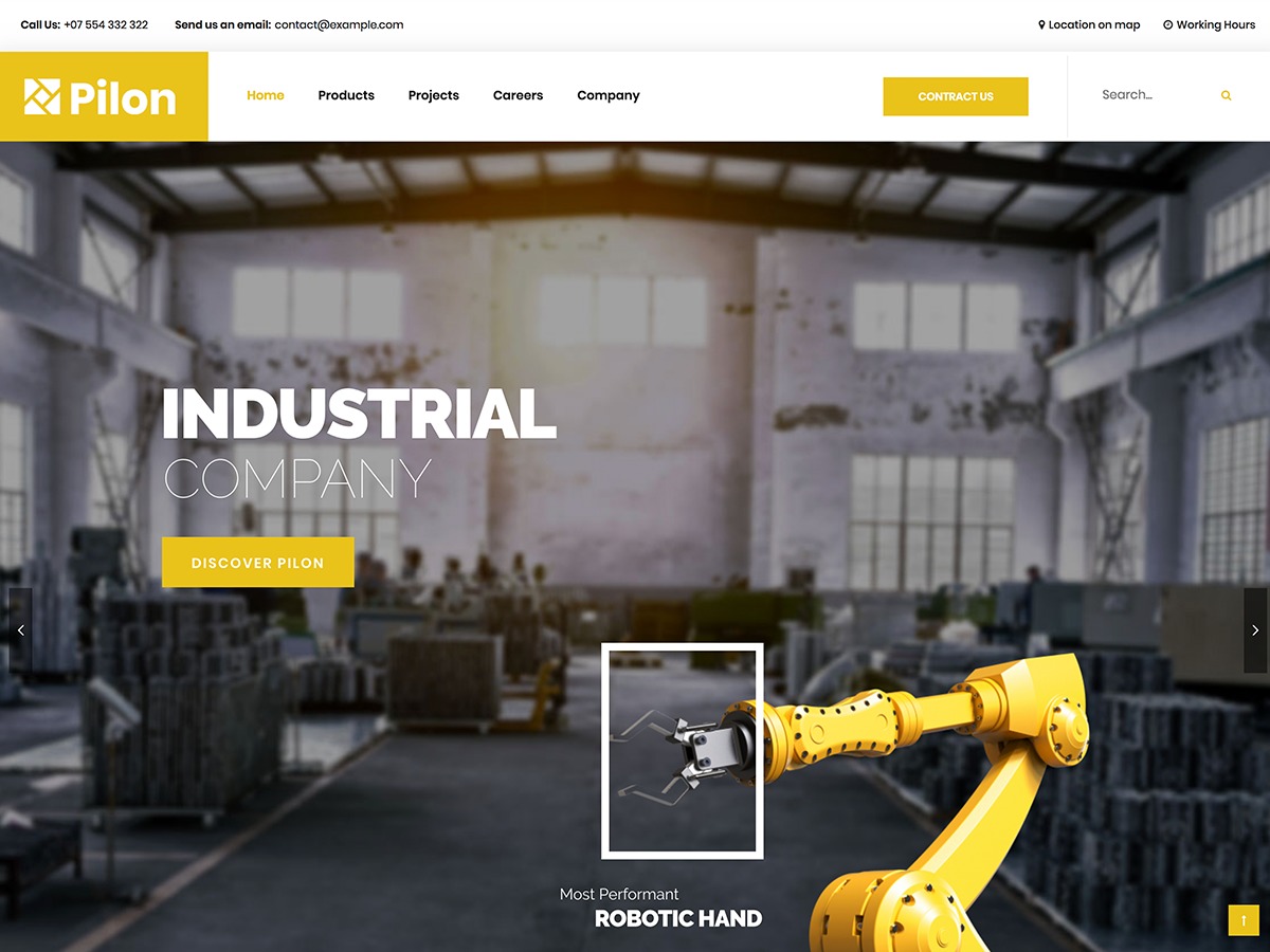 Theme WordPress pilon