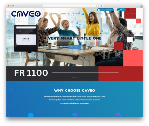 Theme WordPress DG-Theme - caveo.co.id