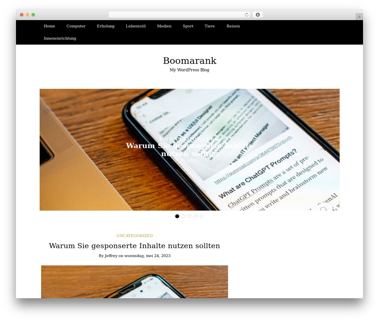 Theme WordPress Writee - boomarank.de Theme WordPress Writee - boomarank.de