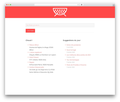 Simple Locator (simple-locator) free WordPress plugin - lapassoire.fr Simple Locator (simple-locator) free WordPress plugin - lapassoire.fr