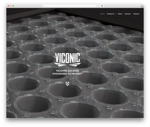 Versatile top WordPress theme - viconicdefense.com