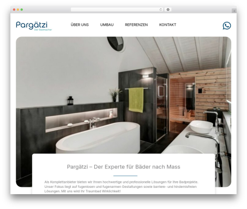 Bt pro WordPress plugin - pargaetzi-bad.ch