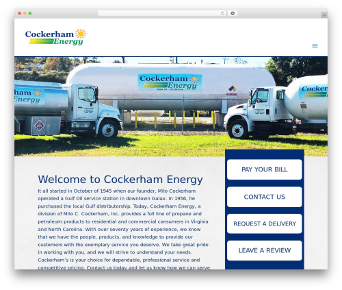 WordPress theme Cockerham Energy - cockerhamenergy.com