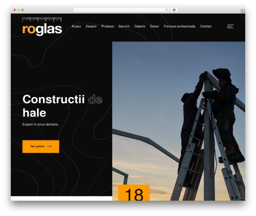 WordPress theme Consto - www.roglas.ro