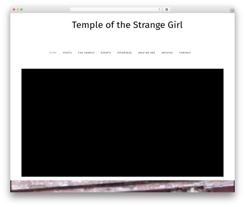 WordPress theme laura - slipperyfish.net