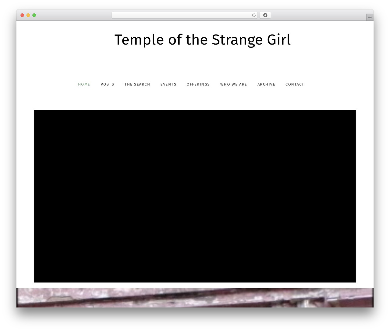 WordPress theme Laura - slipperyfish.net