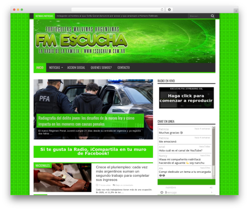 Wa chat for wp WordPress plugin - escuchafm.com.ar