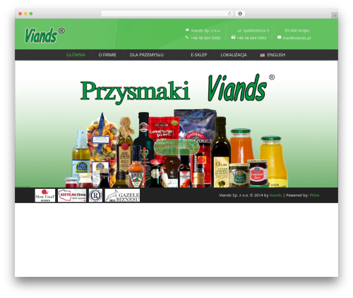 WP theme Ecorecycle - Multipurpose Wordpress Theme - viands.pl