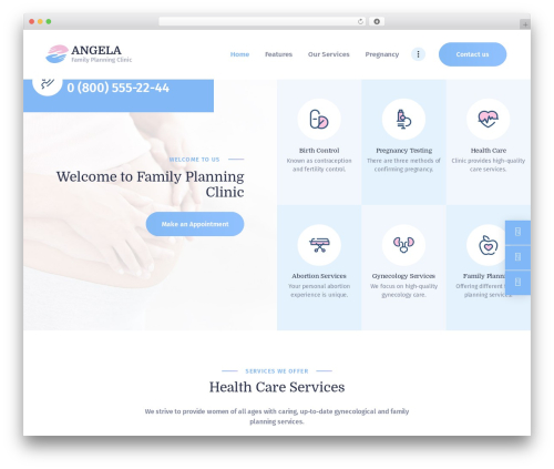 Angela theme WordPress - angela.ancorathemes.com