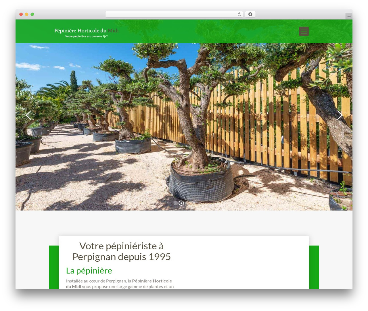 Betheme WordPress theme - pepiniere-phm.com