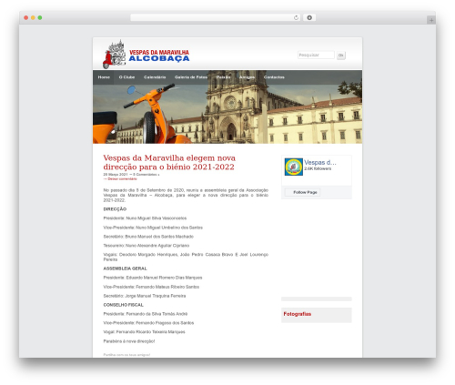 Fieldsofgold WordPress website theme - vespasdamaravilha.com