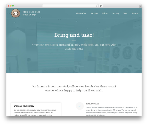 Lambda WP theme - mosomedve.hu