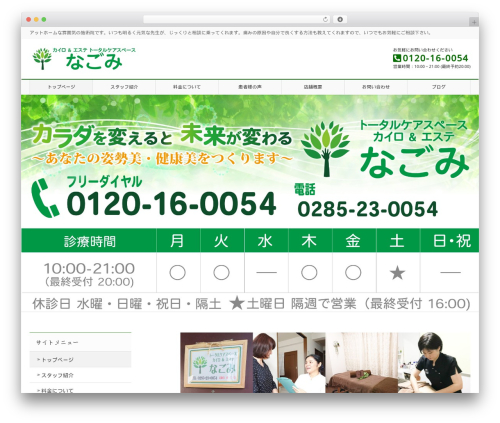 Lightning skin fort WordPress plugin - nagomioyama.com
