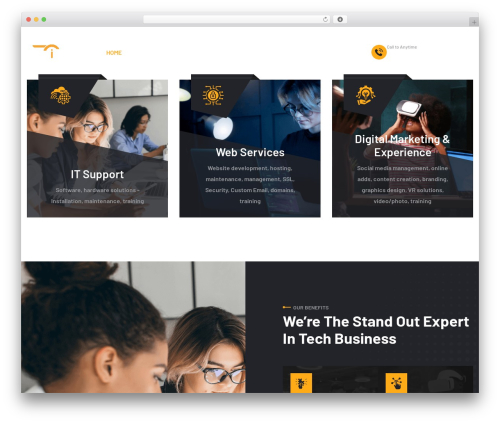 ostech theme WordPress - goldfineinn.com