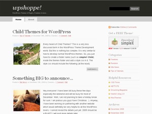 simpleX WordPress ecommerce theme by Chandra Maharzan