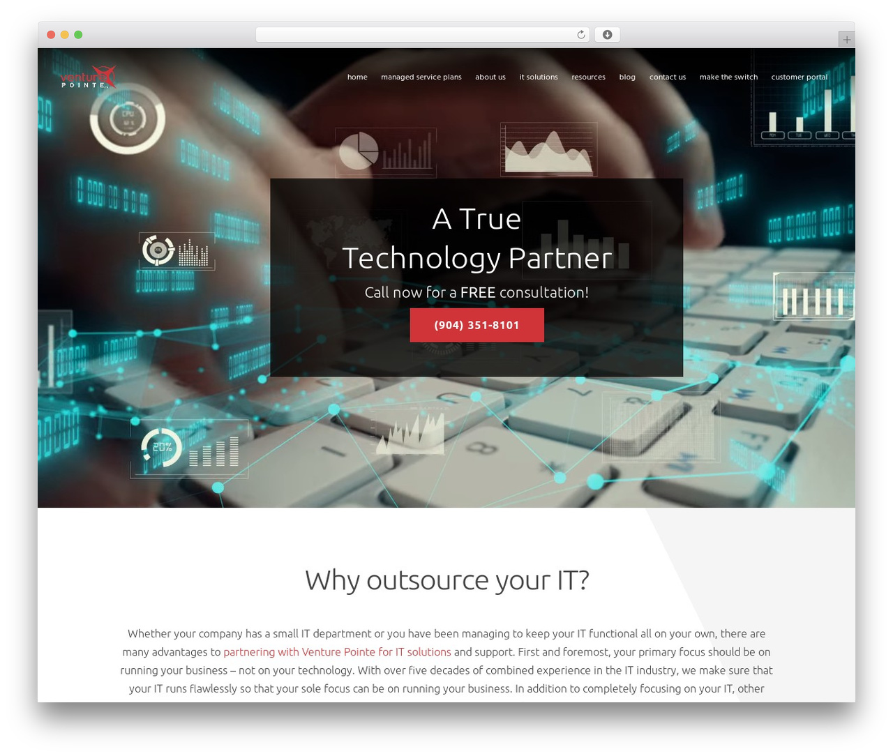 Startit WordPress theme design - venturepointe.com