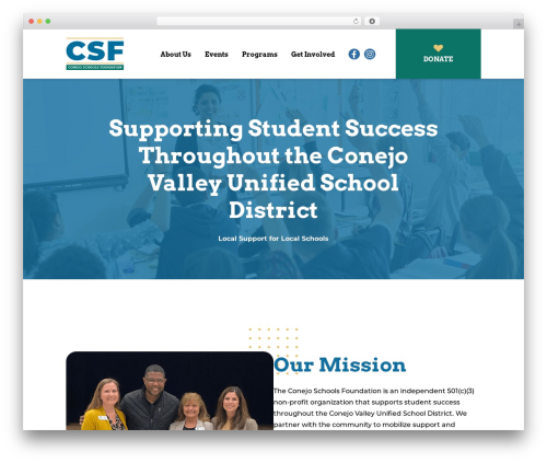 Theme WordPress Base Theme - conejoschools.org