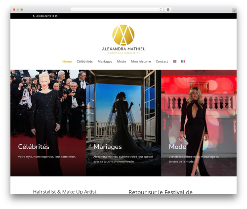Responsive Gallery (responsive-photo-gallery) free WordPress plugin - alexandramathieu.fr