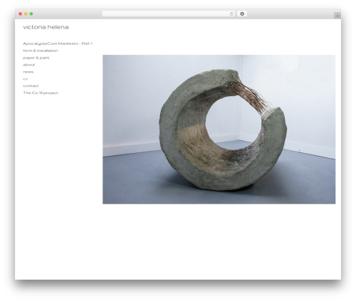 Theme WordPress Eames - victoriahelena.com