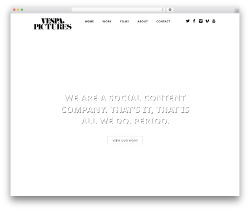 Vid Responsive WordPress Theme WordPress theme - vespapictures.com