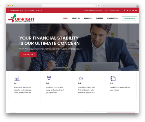 webftechpr24 WordPress theme design - uprightmc.com
