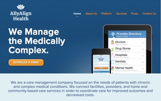WordPress theme AllyAlign by Helium Studio