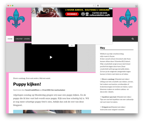 WordPress theme Simone - suzancreatiefdivers.nl WordPress theme Simone - suzancreatiefdivers.nl
