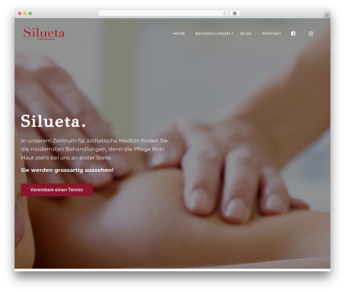 WordPress theme Spamagic - silueta.ch