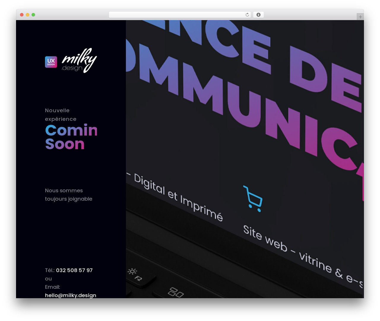 WordPress theme Trydo - milky.design WordPress theme Trydo - milky.design