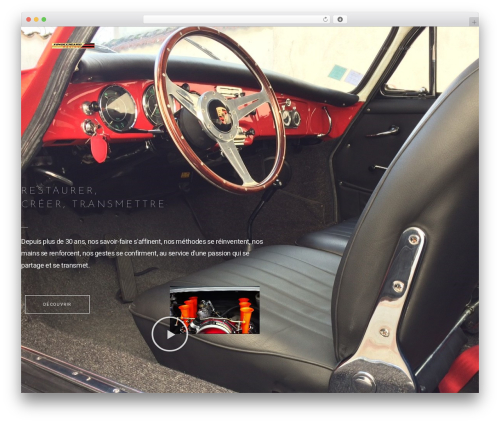 WordPress website theme Elixir Child - restauration-porsche.com