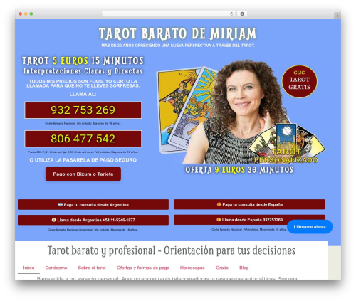 Simple cookie consent WordPress plugin - tarot5euros.com