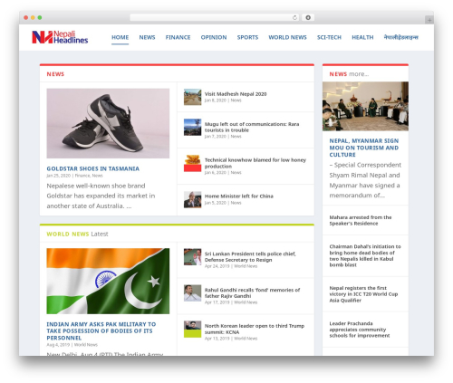 Dynamic menu manager WordPress plugin - nepaliheadlines.com