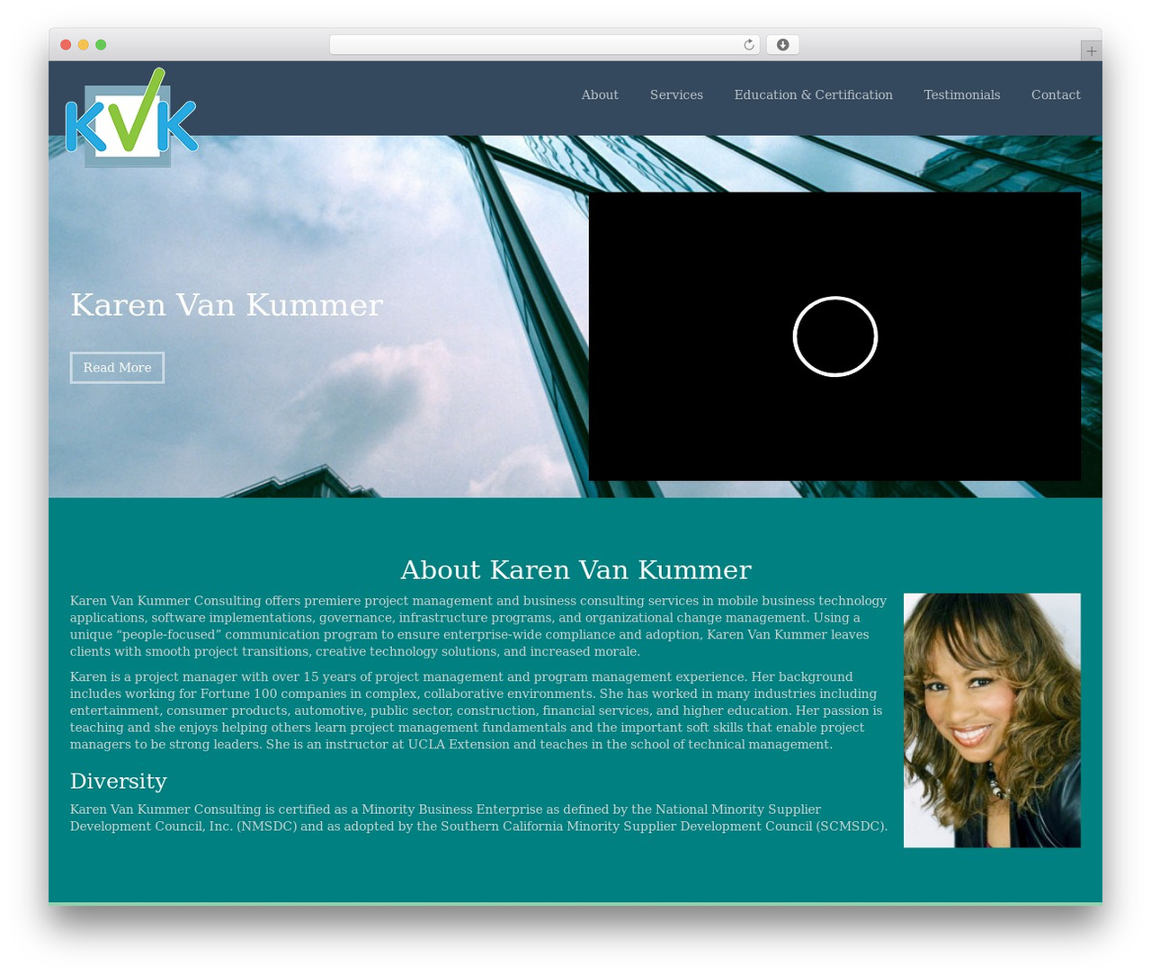 Flat Theme theme WordPress - vankummer.com