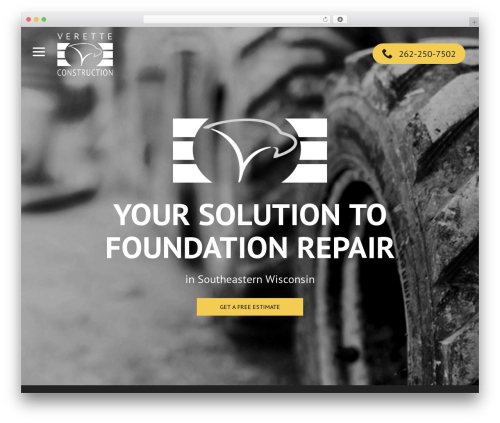 Reach Local best WordPress theme - veretteconstruction.com