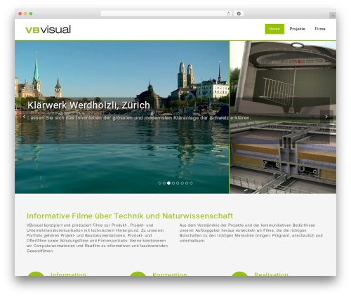 Theme WordPress Flat Theme - vbvisual.ch Theme WordPress Flat Theme - vbvisual.ch
