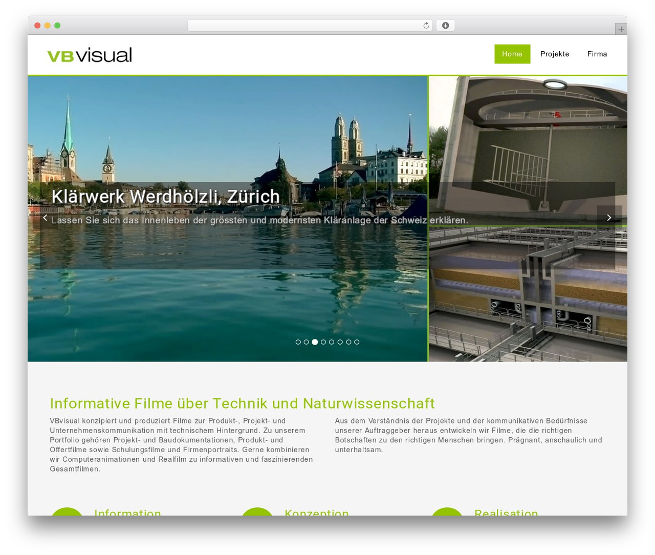 Theme WordPress Flat Theme - vbvisual.ch