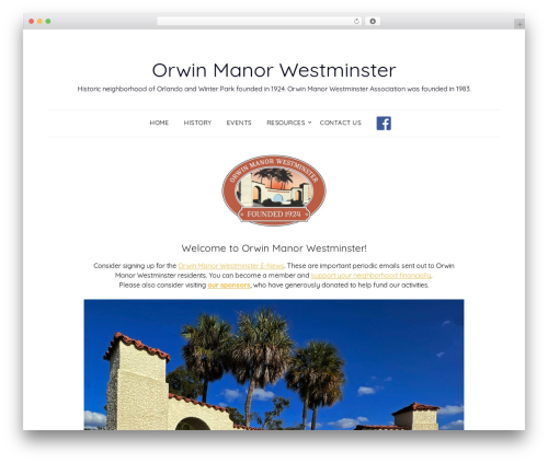 Theme WordPress Fluid Basics - orwinmanor.org