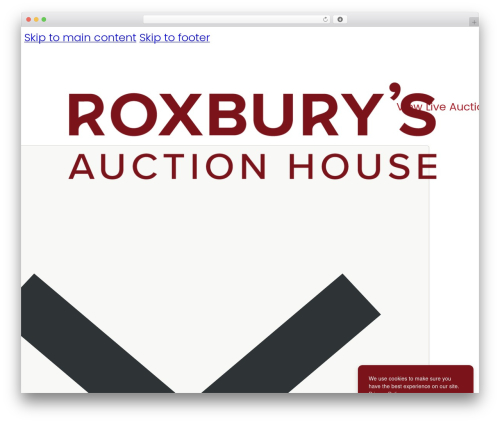 Beautiful and responsive cookie consent addon WordPress plugin - roxburys.com.au