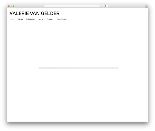 WordPress theme Eero - valerievangelder.com