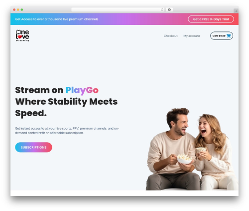 Phox host WordPress plugin - onelovestreaming.com