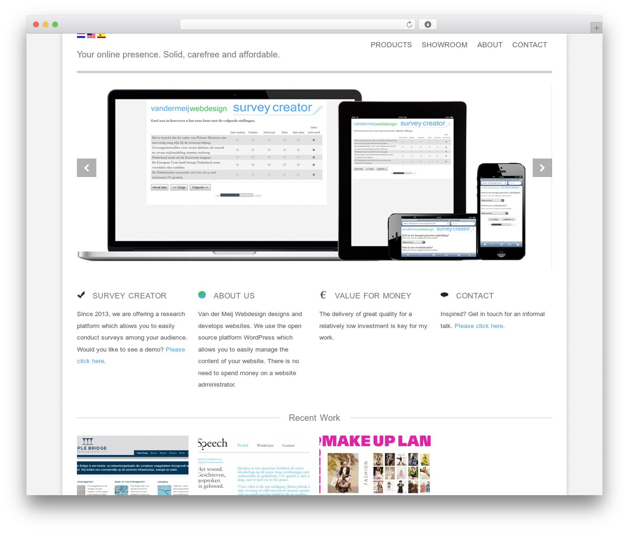 Adapt WordPress theme - vdmeijweb.nl
