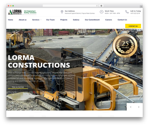 Compactor theme WordPress - lorma.com.pg