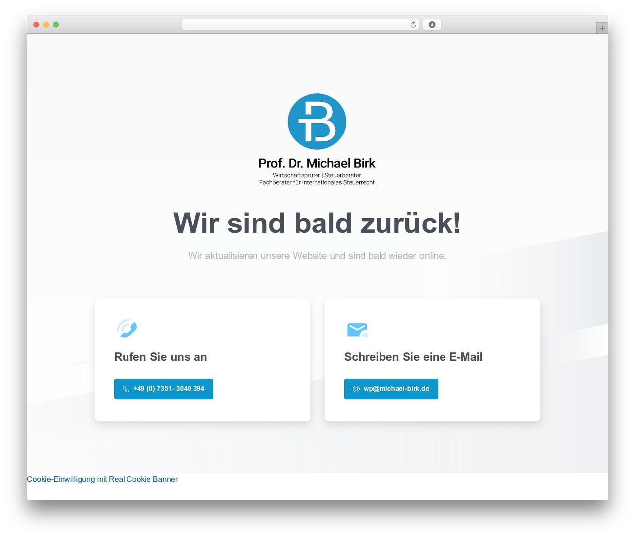Essentials WordPress theme - michael-birk.de